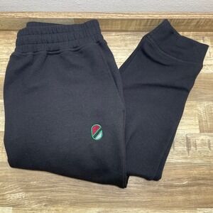 Extracurricular Los Angeles Mens Black Organic Cotton Blend Jogger Sweatpants M